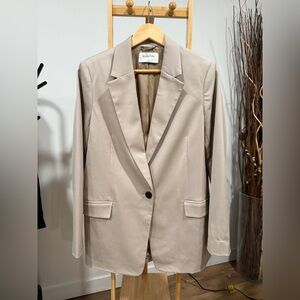 Babaton Classic Beige Blazer